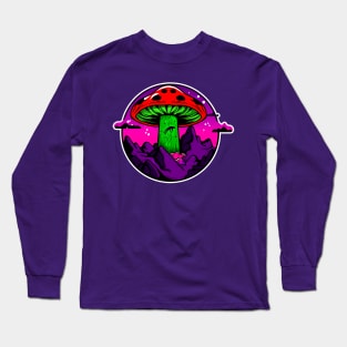 UFO Mushroom Long Sleeve T-Shirt